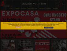 Tablet Screenshot of centrocaminetti.it